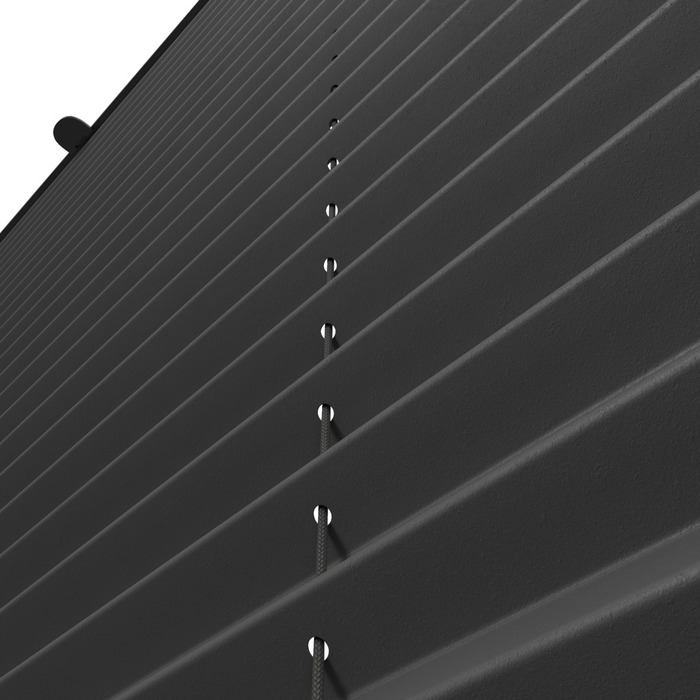 Plisségardin Touch Up & Down sort 100 x 130 cm